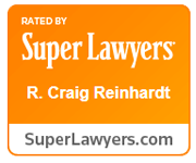 Rated by Super Lawyers | R. Craig Reinhardt | SuperLawyers.com